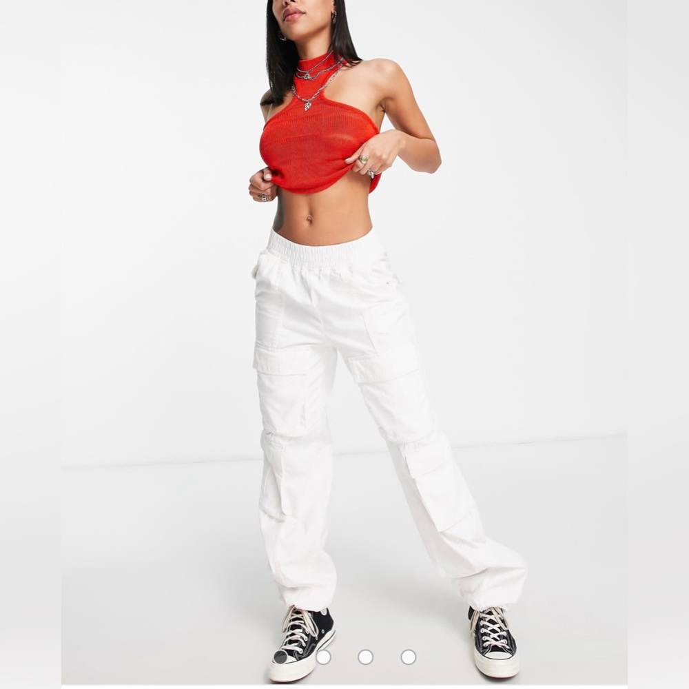 Bershka drawstring cargo pants - Picture 3 of 6